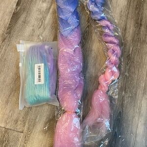Colorful Braiding synthetic hair bundles
